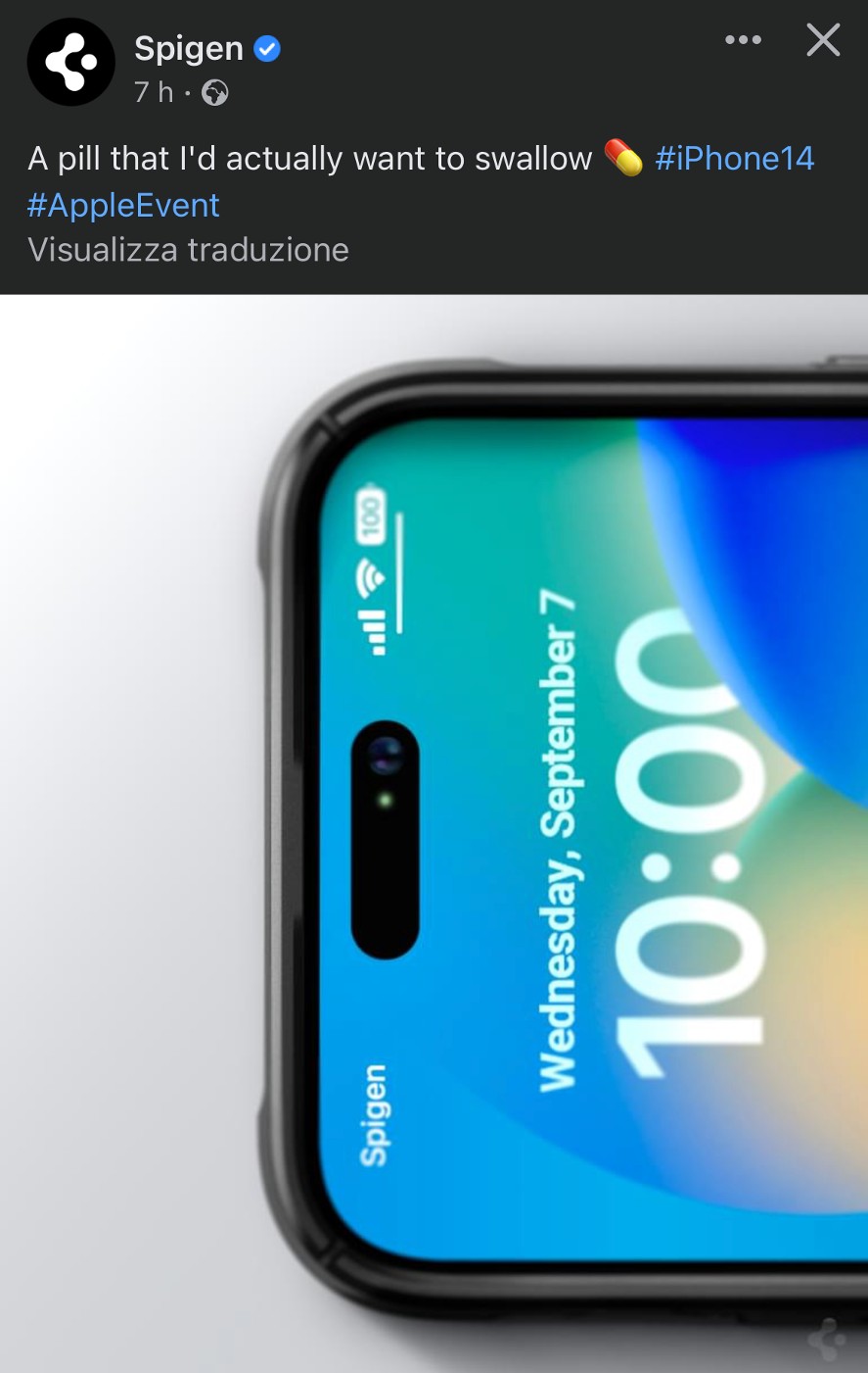 iPhone 14 Pro Spigen Leak