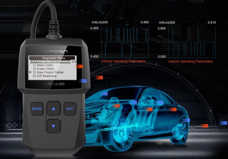 Con questo scanner per la diagnostica hai sempre sott'occhio la salute della tua auto