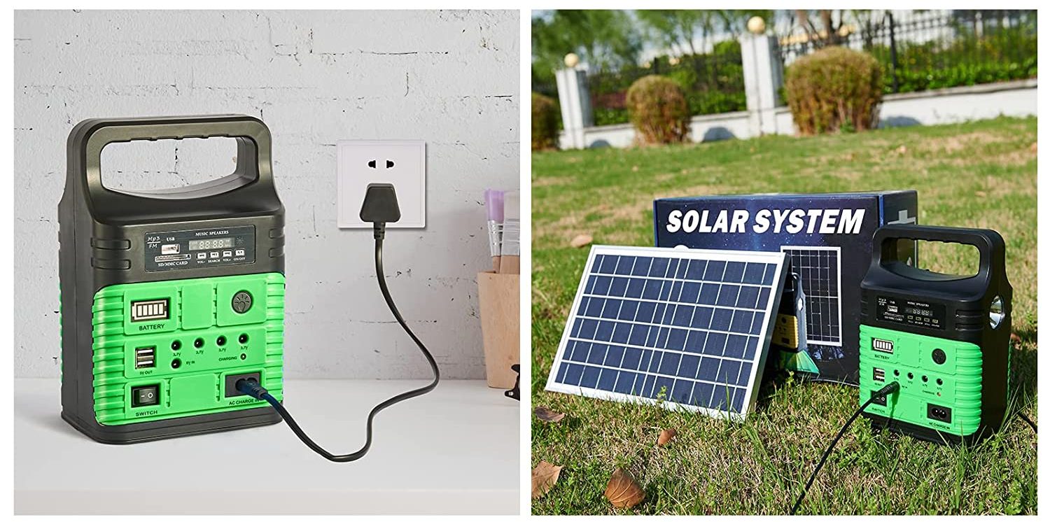 Mini centrale elettrica solare con radio: piccola spesa, grande risparmio