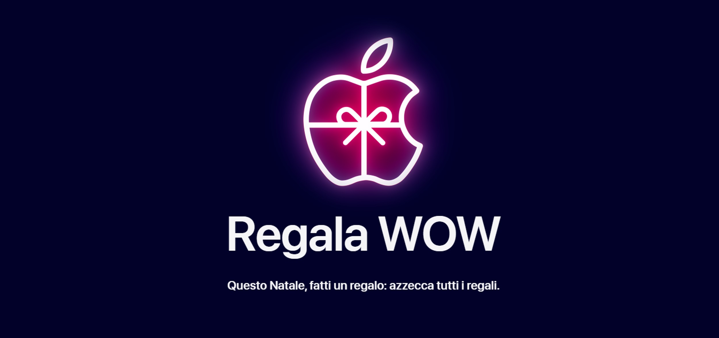 Apple pubblica la guida ai regali per il NATALE 2022: tante idee per tutti i desideri