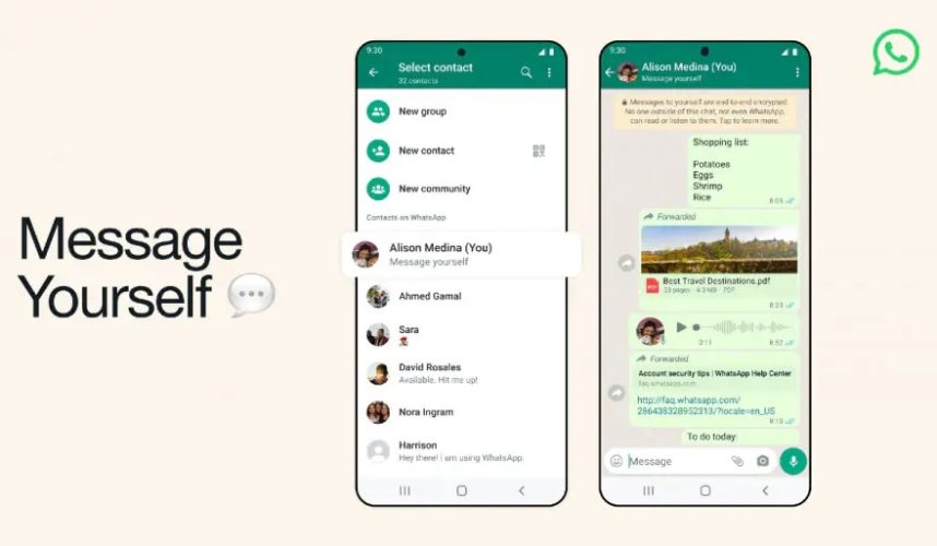WhatsApp - Message Yourself