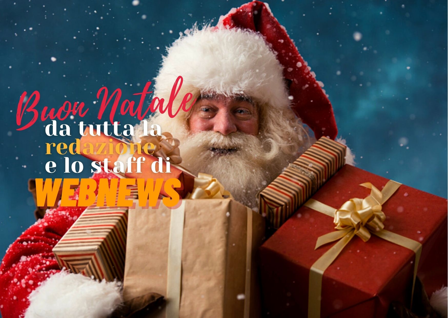 Tanti auguri di Buon Natale da tutta la redazione e lo staff di Webnews
