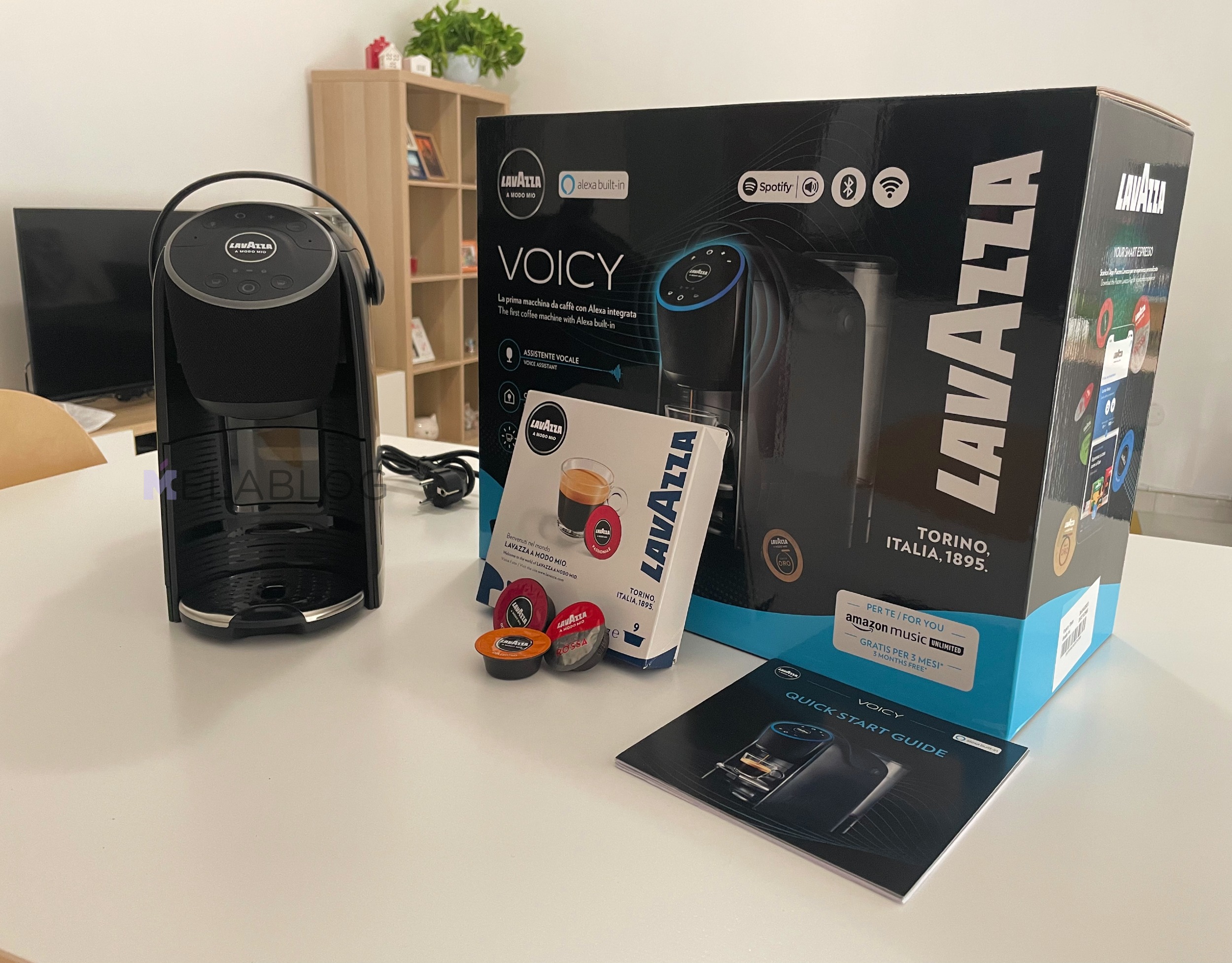 Lavazza A Modo Mio Voicy - Recensione Melablog - Dotazione Lavazza A Modo Mio Voicy - Recensione Melablog - Dotazione