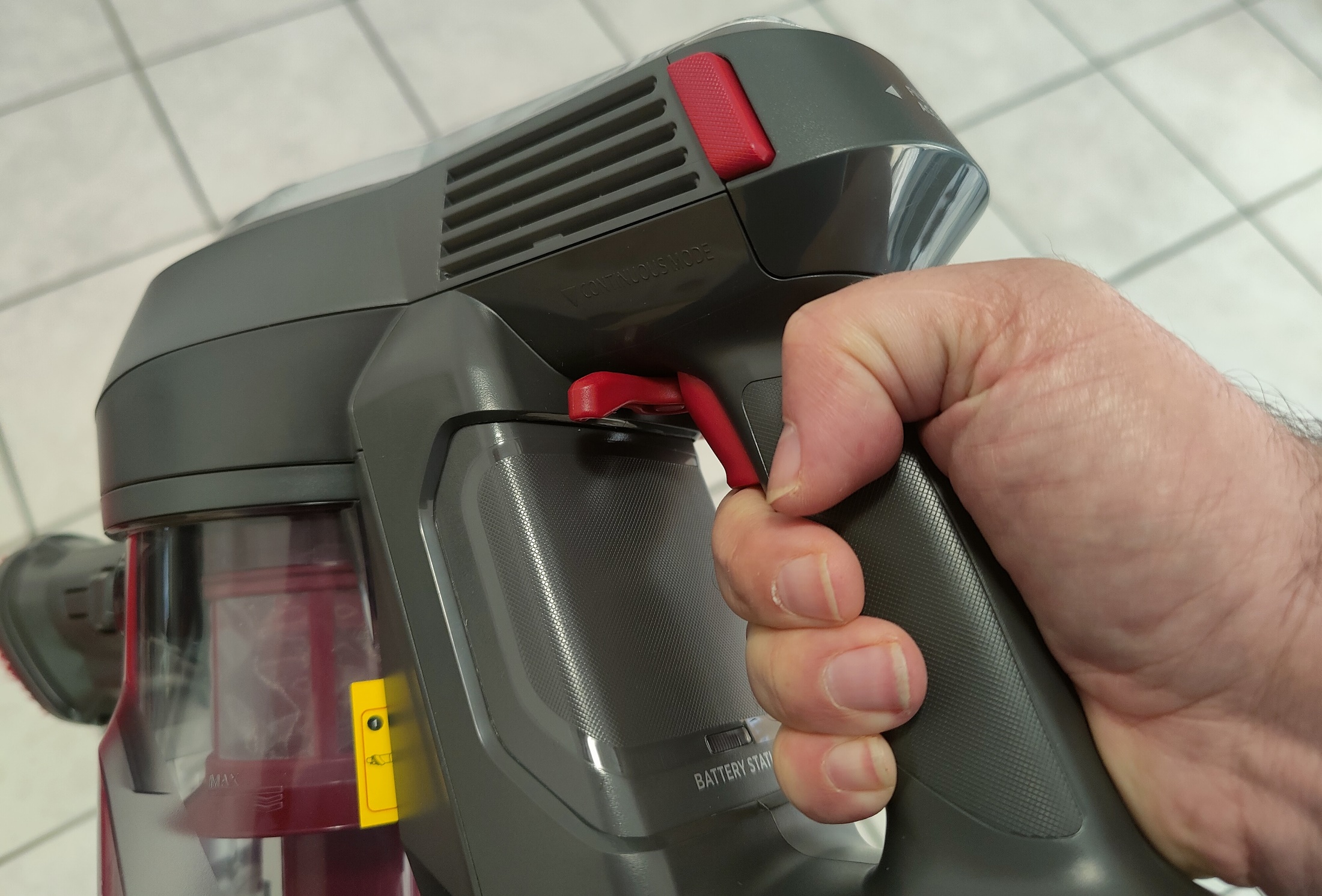 Hoover H-FREE 100 impugnatura