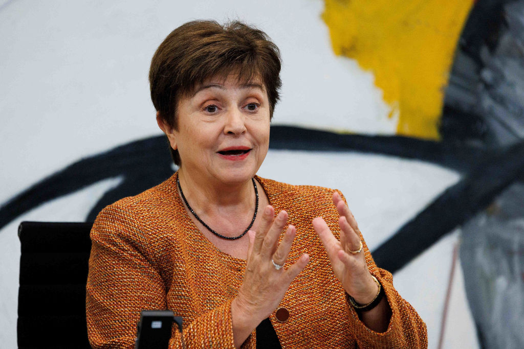 Georgieva, FMI a Davos: “Va bene ottimismo ma cauto, bisogna rimanere realisti”