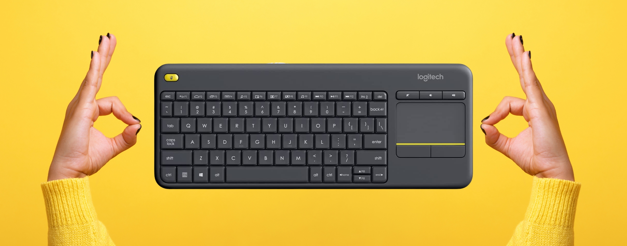 Logitech K400: tastiera o mouse? TUTTO IN UNO a prezzo pazzo