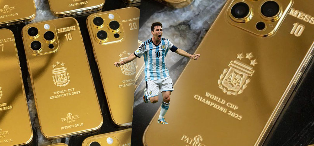 Messi regala iPhone 14 Pro d'oro ai compagni di squadra? Facciamo chiarezza