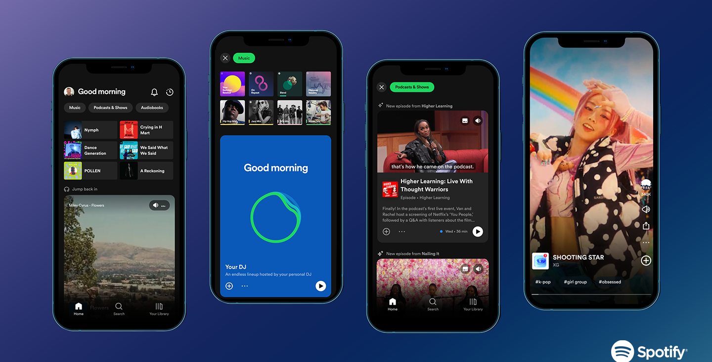 Spotify rivoluziona la sua app (ispirandosi a TikTok): le principali novità