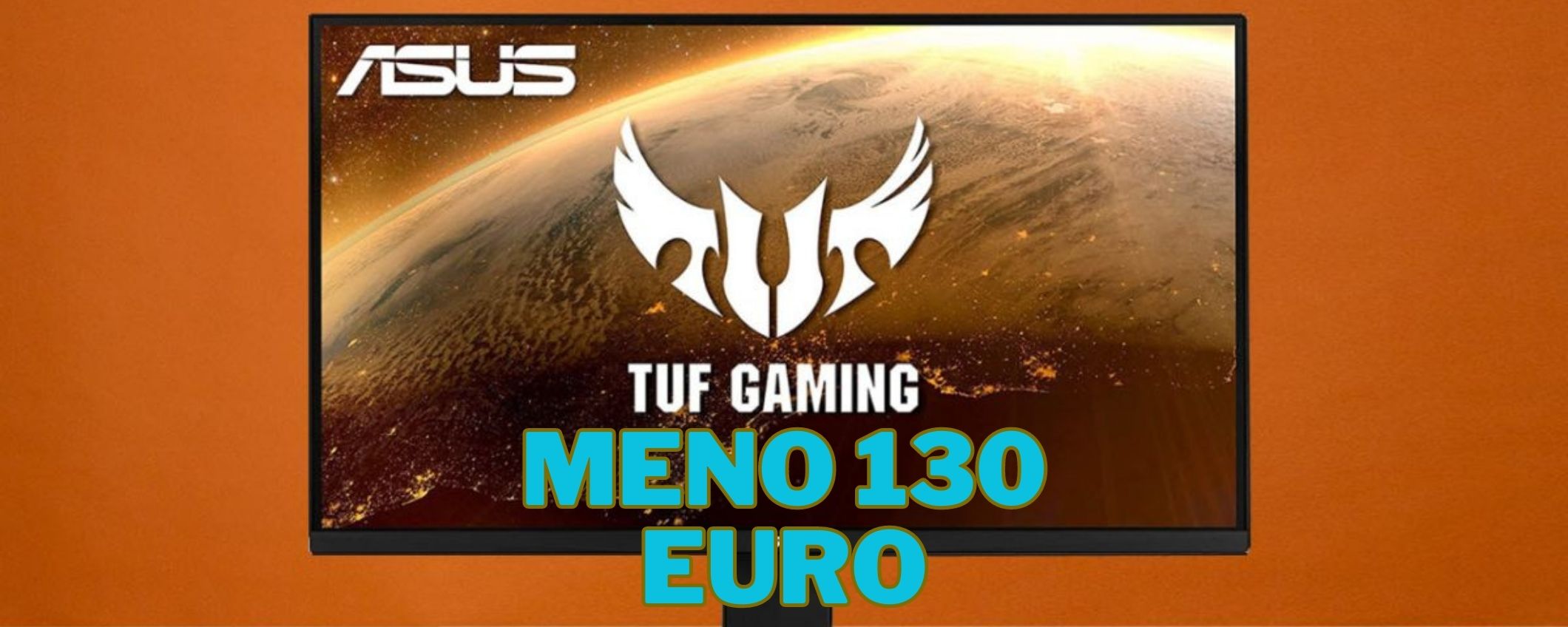 SCONTO MOSTRUOSO per il top dei monitor Asus da gaming!
