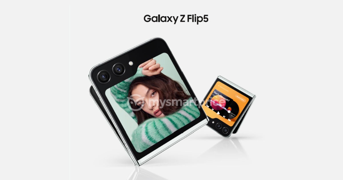 Galaxy Z Flip 5 non ha più segreti: immagini e specifiche del nuovo pieghevole Samsung