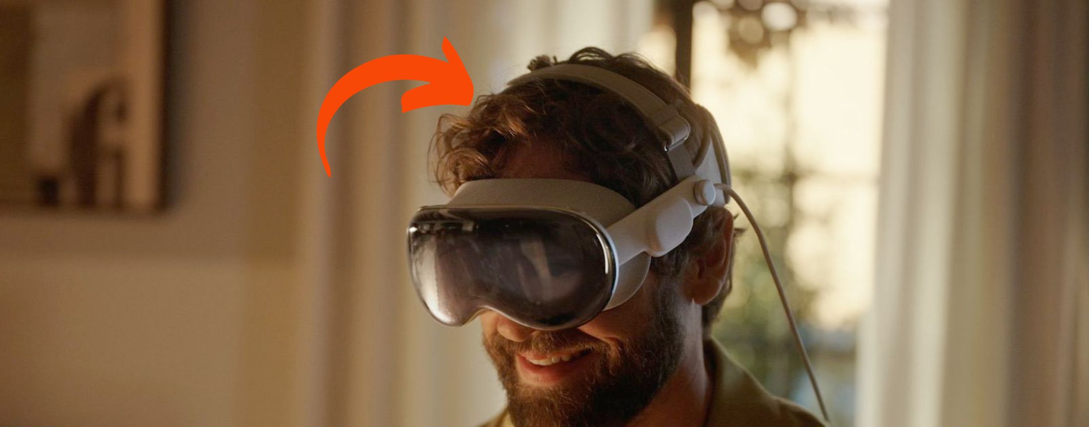 Il cinturino superiore di Apple Vision Pro potrebbe non essere incluso nella confezione