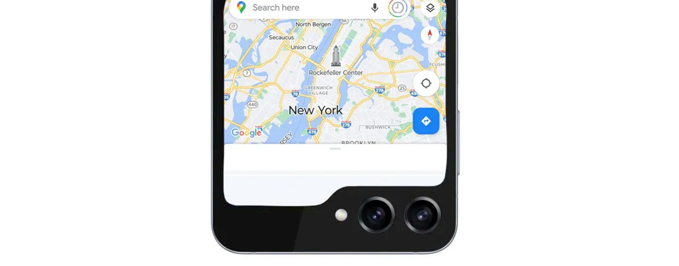 Galaxy Z Flip 5: display esterno con Maps, YouTube e non solo