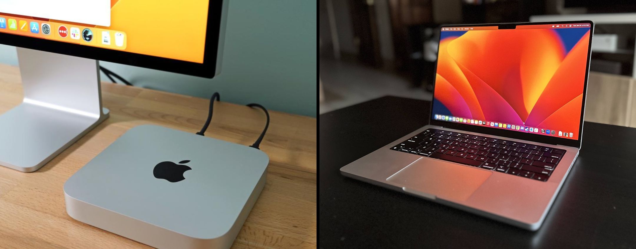 Mac mini M3, MacBook Pro 14