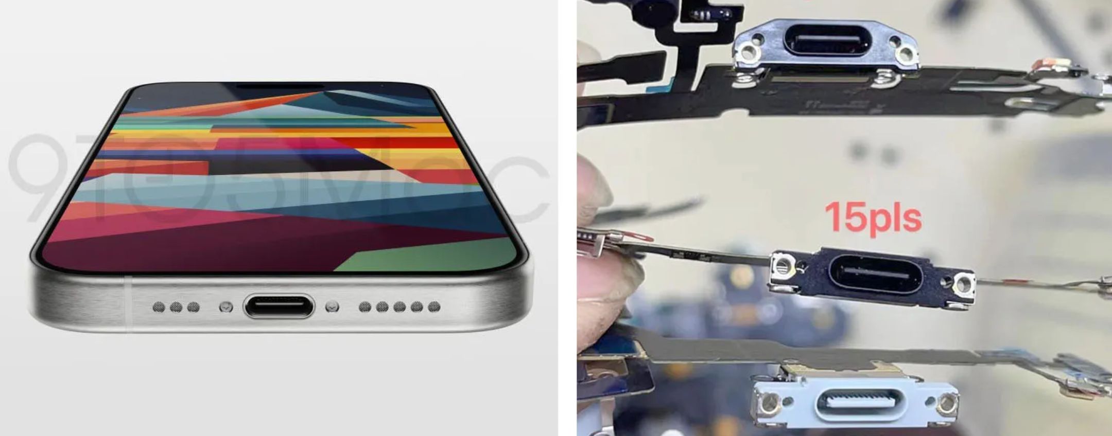 USB-C sull'iPhone 15: arrivano le foto che confermerebbero tutto