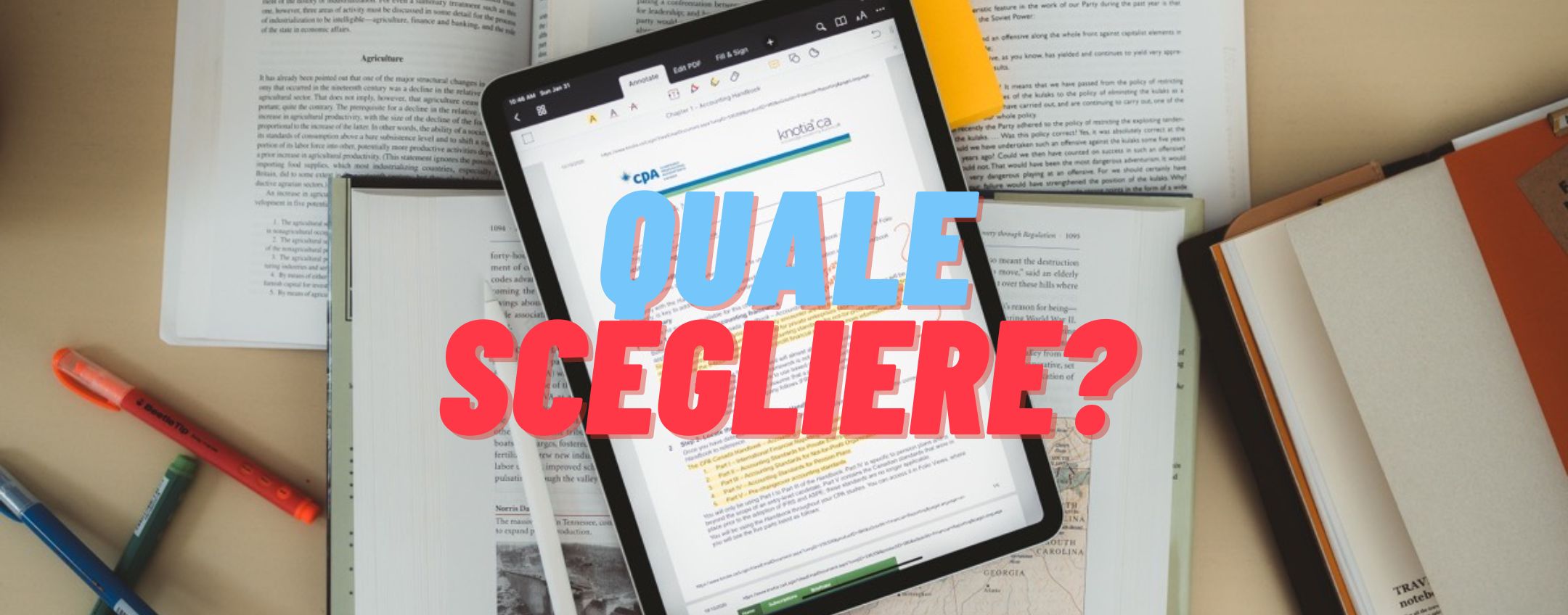 iPad per lo studio, ecco quali sono i migliori