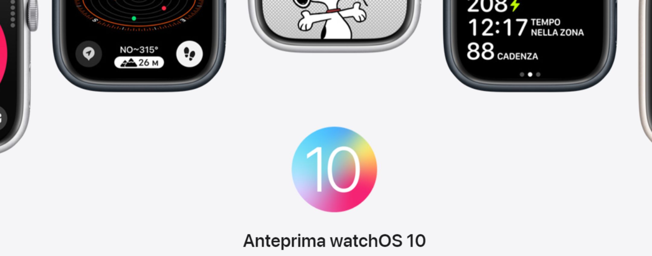 watchOS 10 arriva su Apple Watch: un aggiornamento fondamentale
