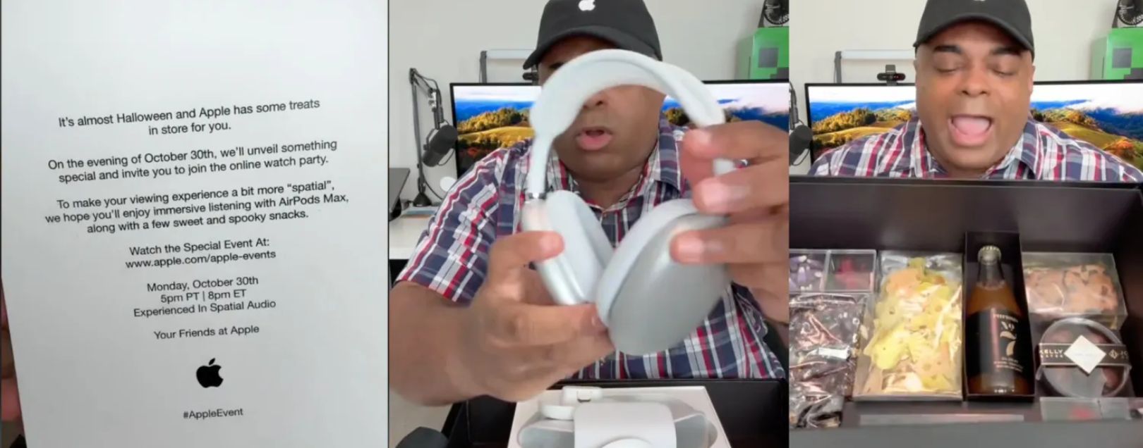 Apple regala le AirPods Max per promuovere l'evento del 30 ottobre