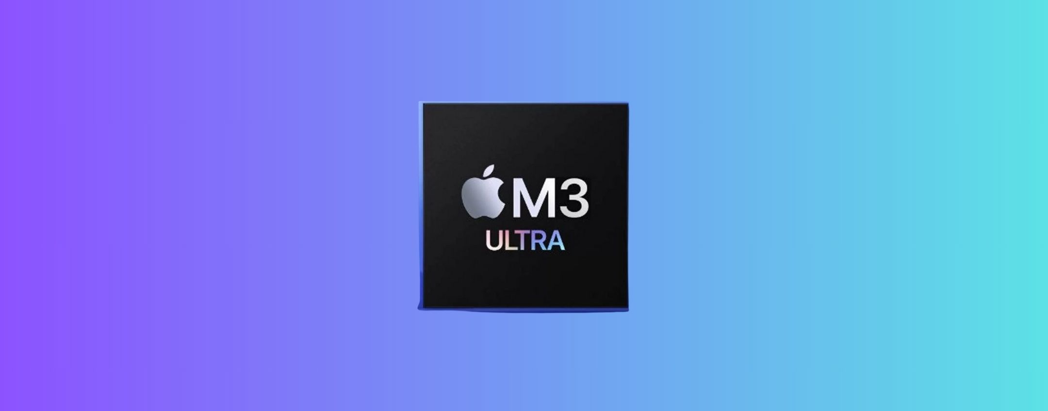 Il chip M3 Ultra potrebbe avere fino a 80 core grafici