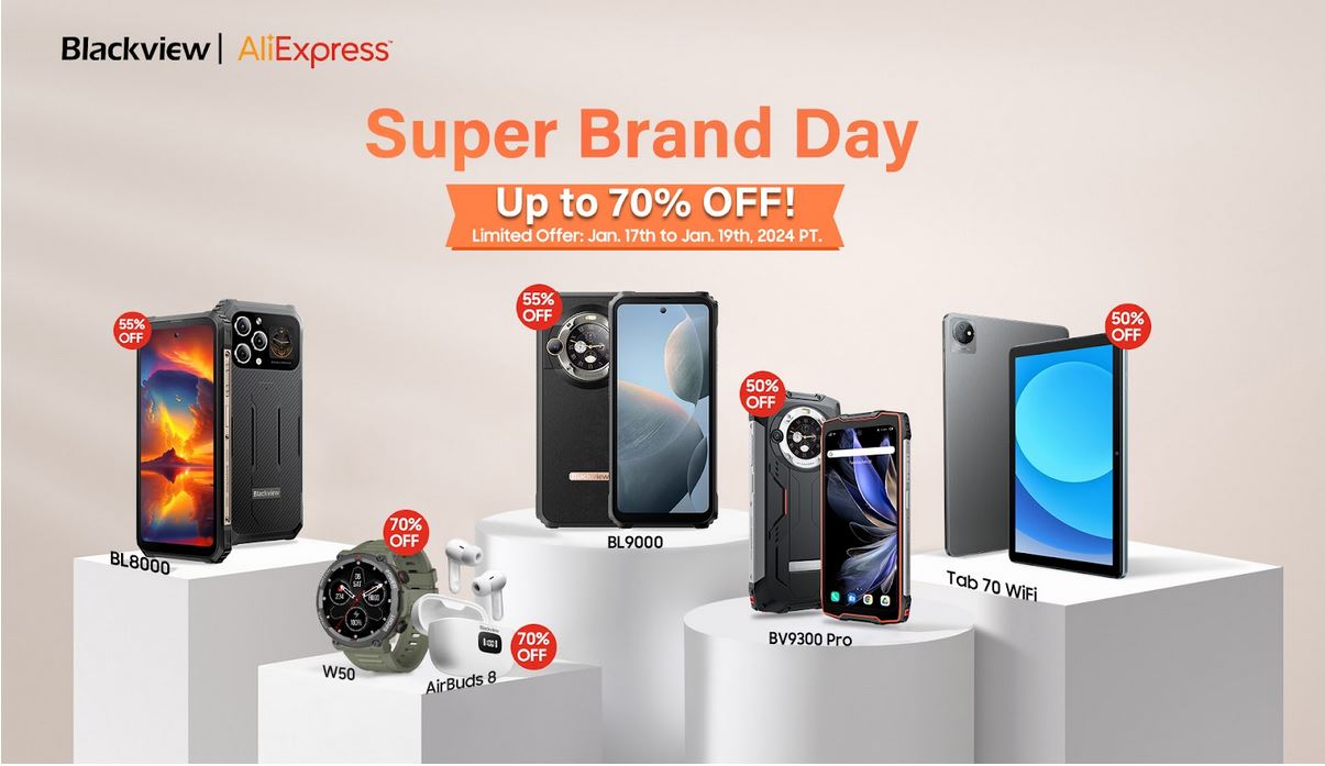 Blackview Super Brand Day: super PROMOZIONI per pochi giorni