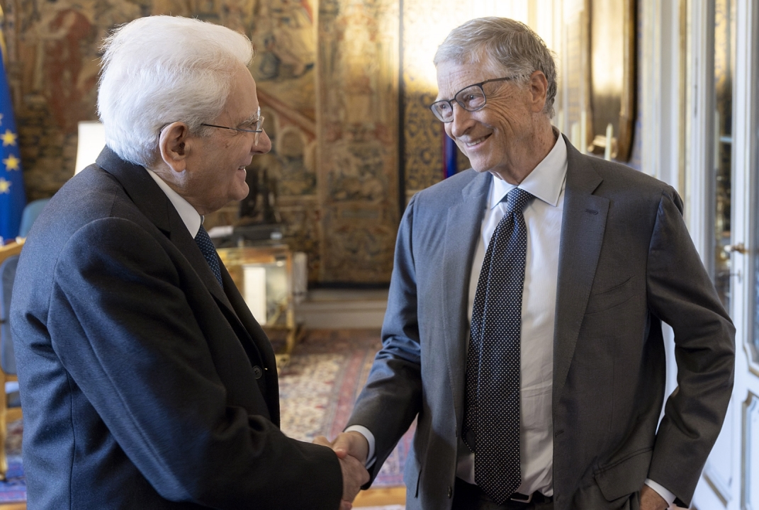 Bill Gates Mattarella