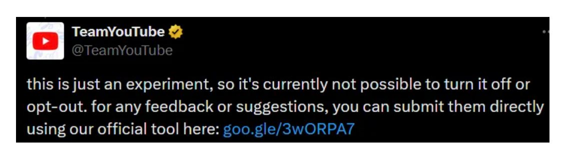 Interfaccia YouTube Interfaccia YouTube