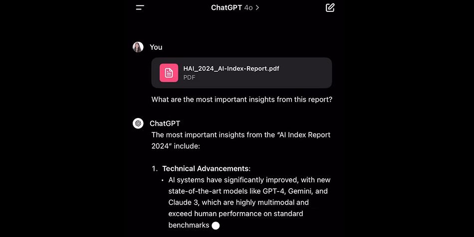 estrazione punti rilevanti con chat gtp