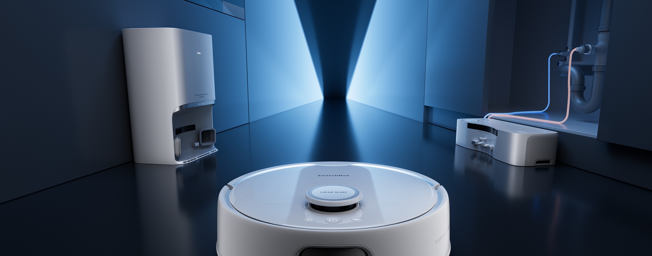 SwitchBot S10, ecco il coupon per il robot che carica e scarica l'acqua da solo