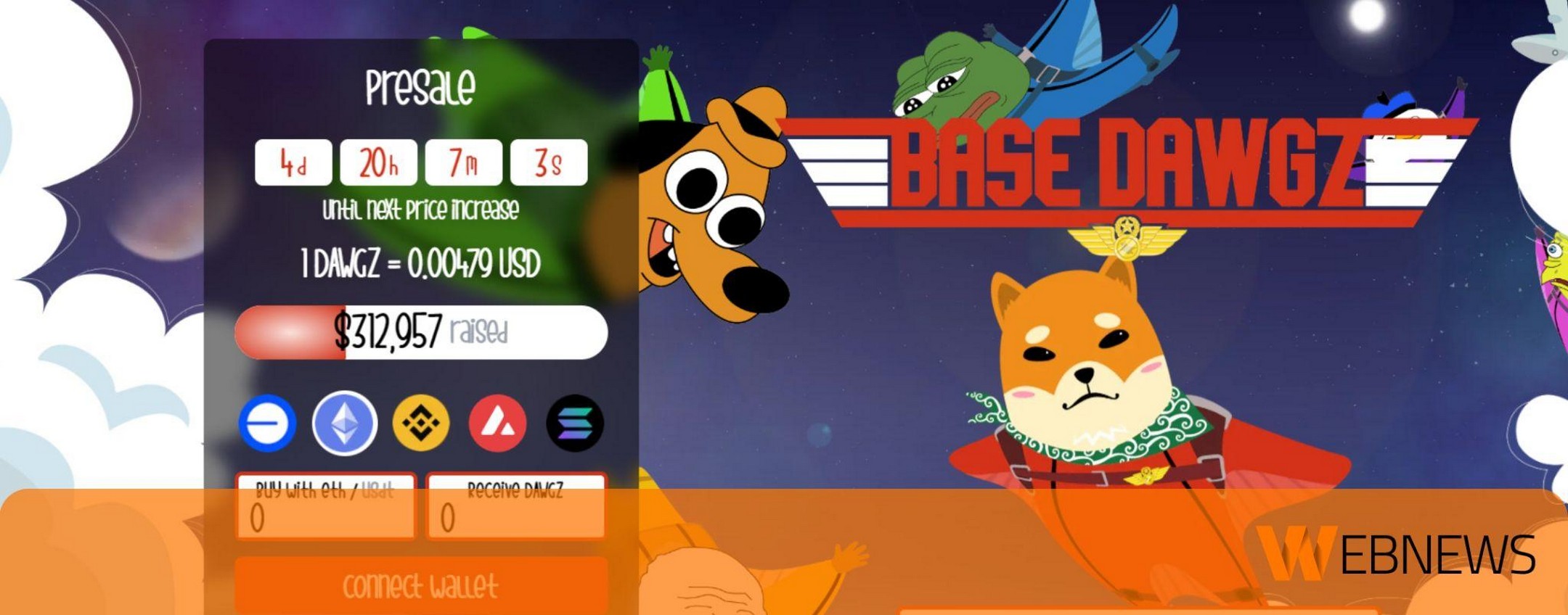 Il token Base Dawgz raccoglie $ 1,3 milioni in prevendita: sarà la prossima crypto che esploderà?