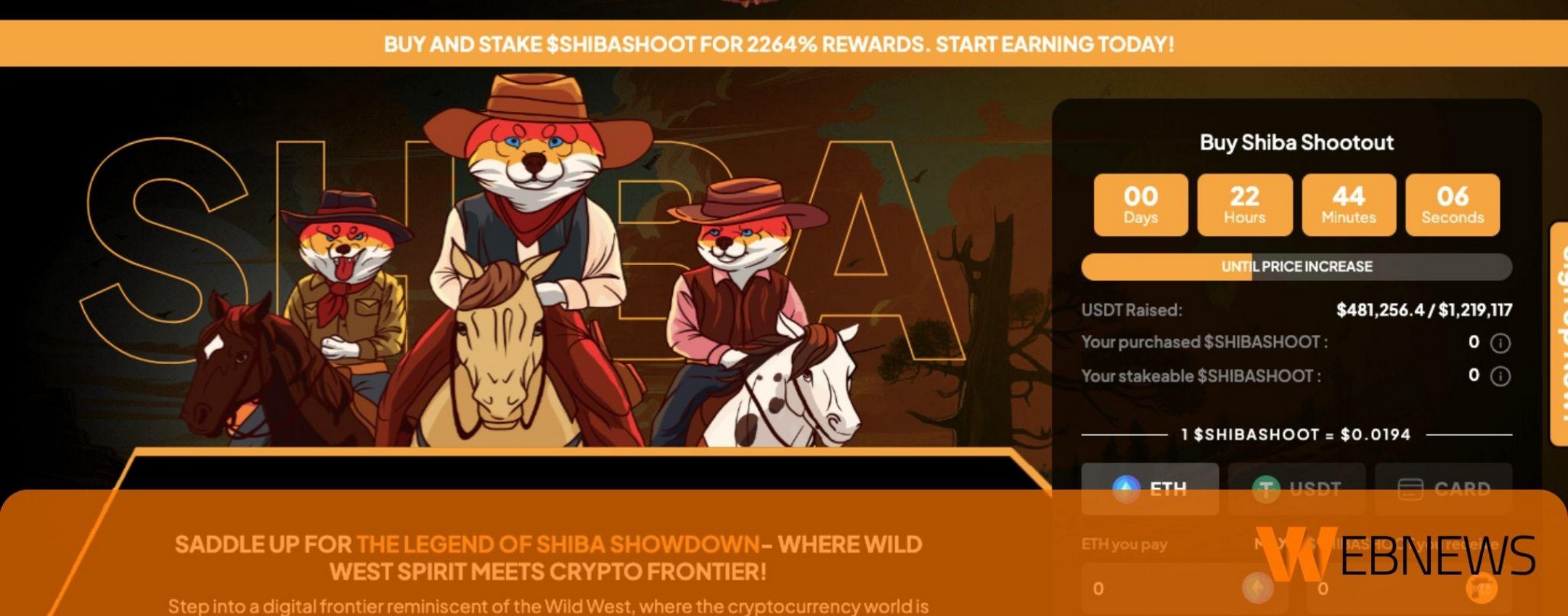 Ecco il prossimo Shiba Inu - Shiba Shootout lancia la sua ICO crypto e si avvicina ai $ 500.000