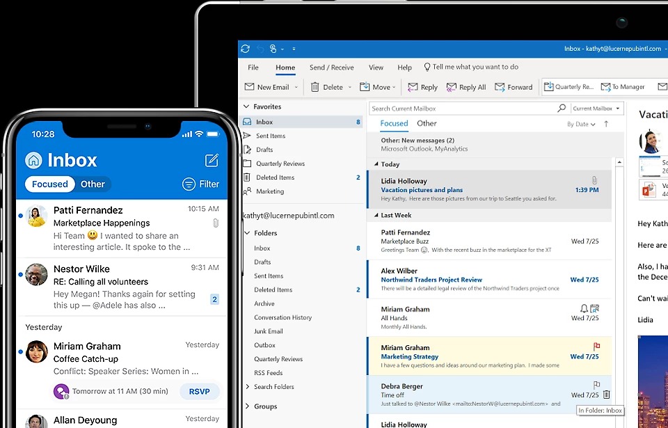 Microsoft: risolto il bug per l'invio di email su Outlook per Microsoft 365