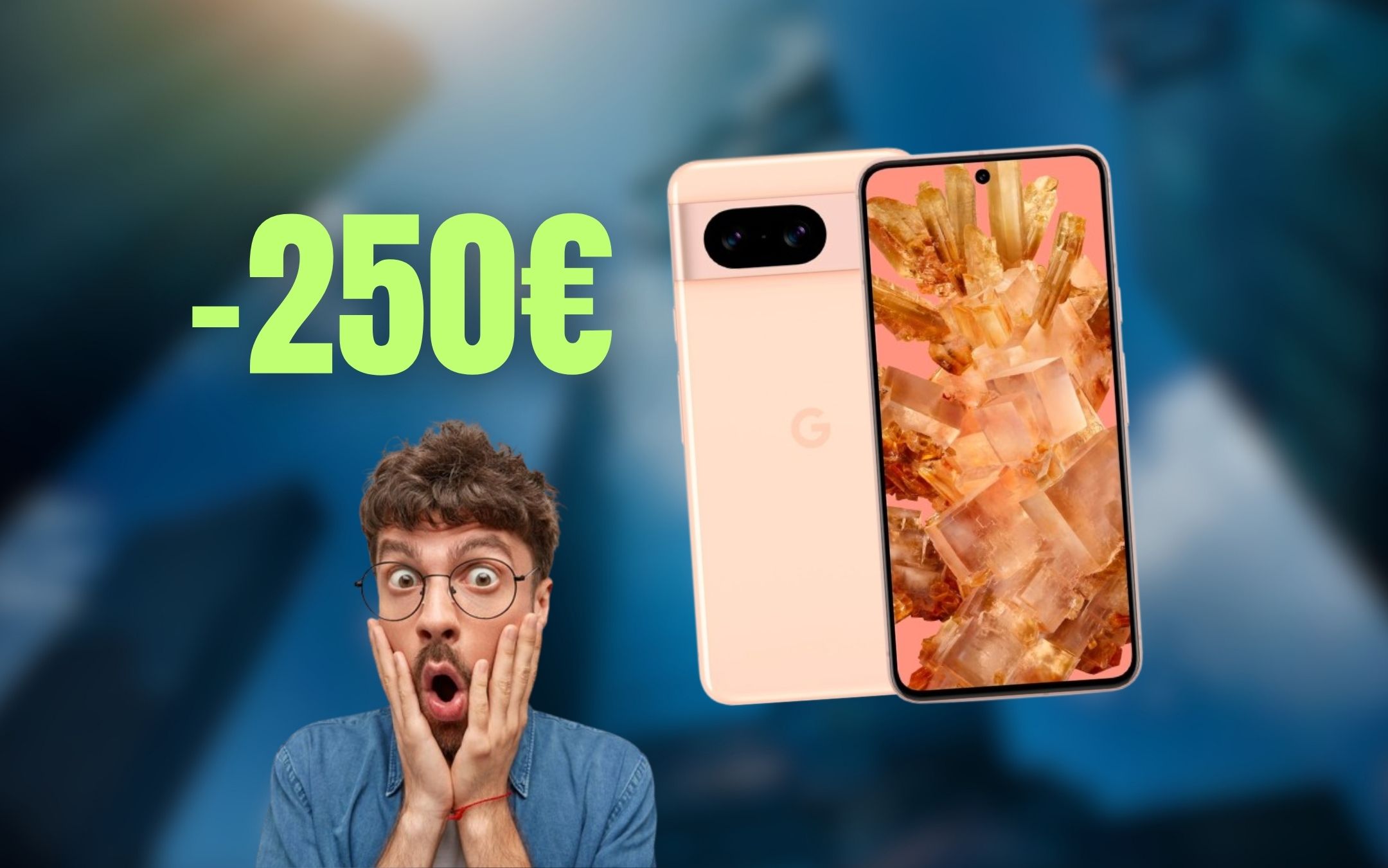 Google Pixel 8: 250€ di sconto su Amazon, OGGI è un BEST BUY
