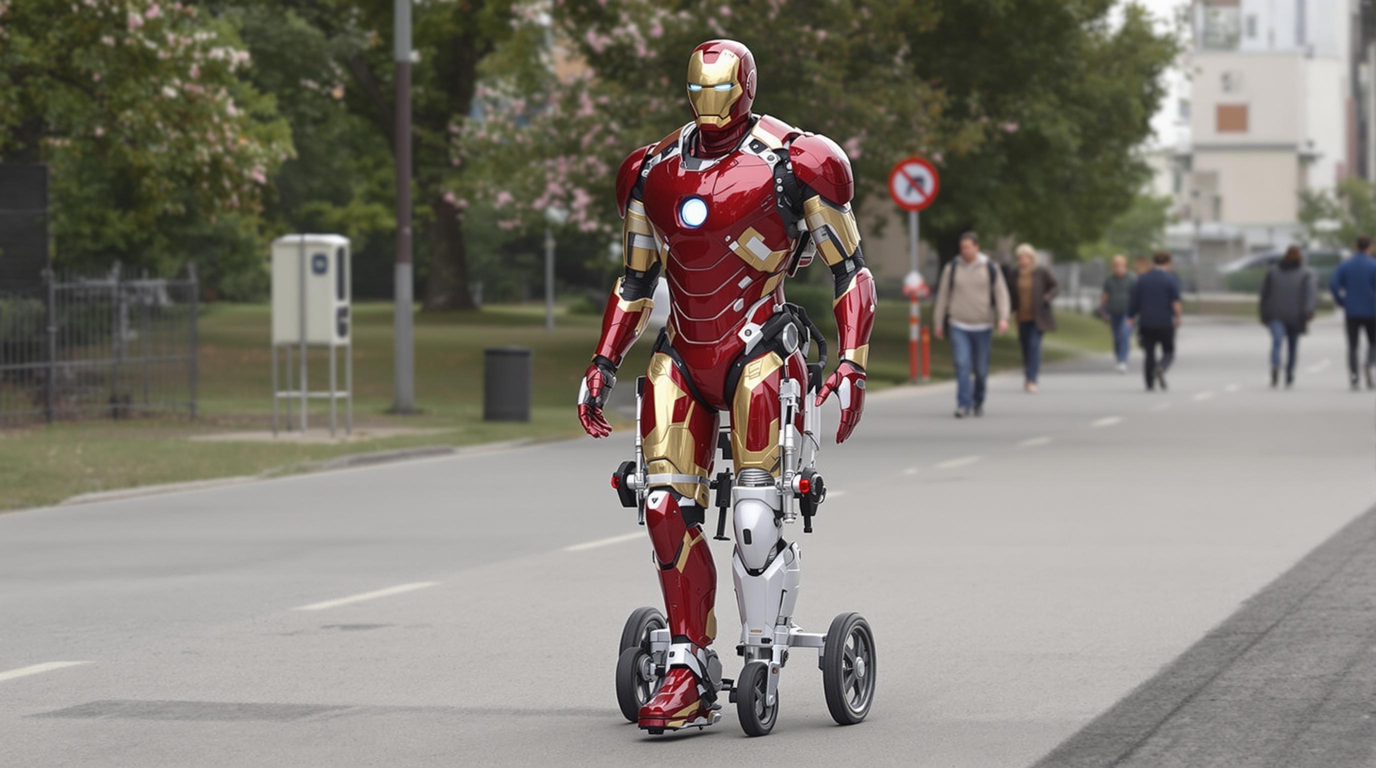 WalkON Suit F1: l'esoscheletro ispirato a Iron Man che aiuta i paraplegici a camminare