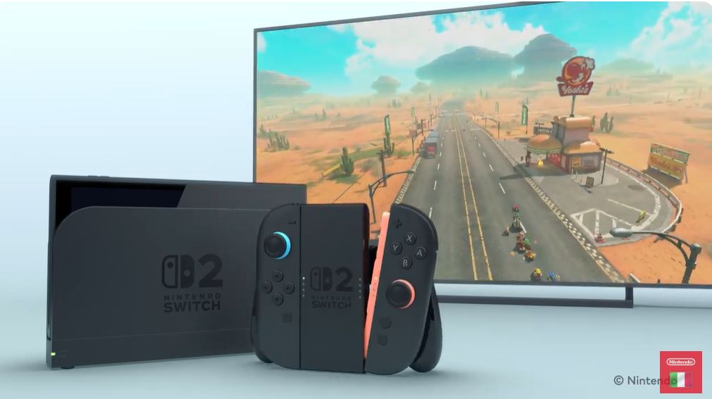 Nintendo Switch 2 svelata, ecco la data di arrivo sul mercato