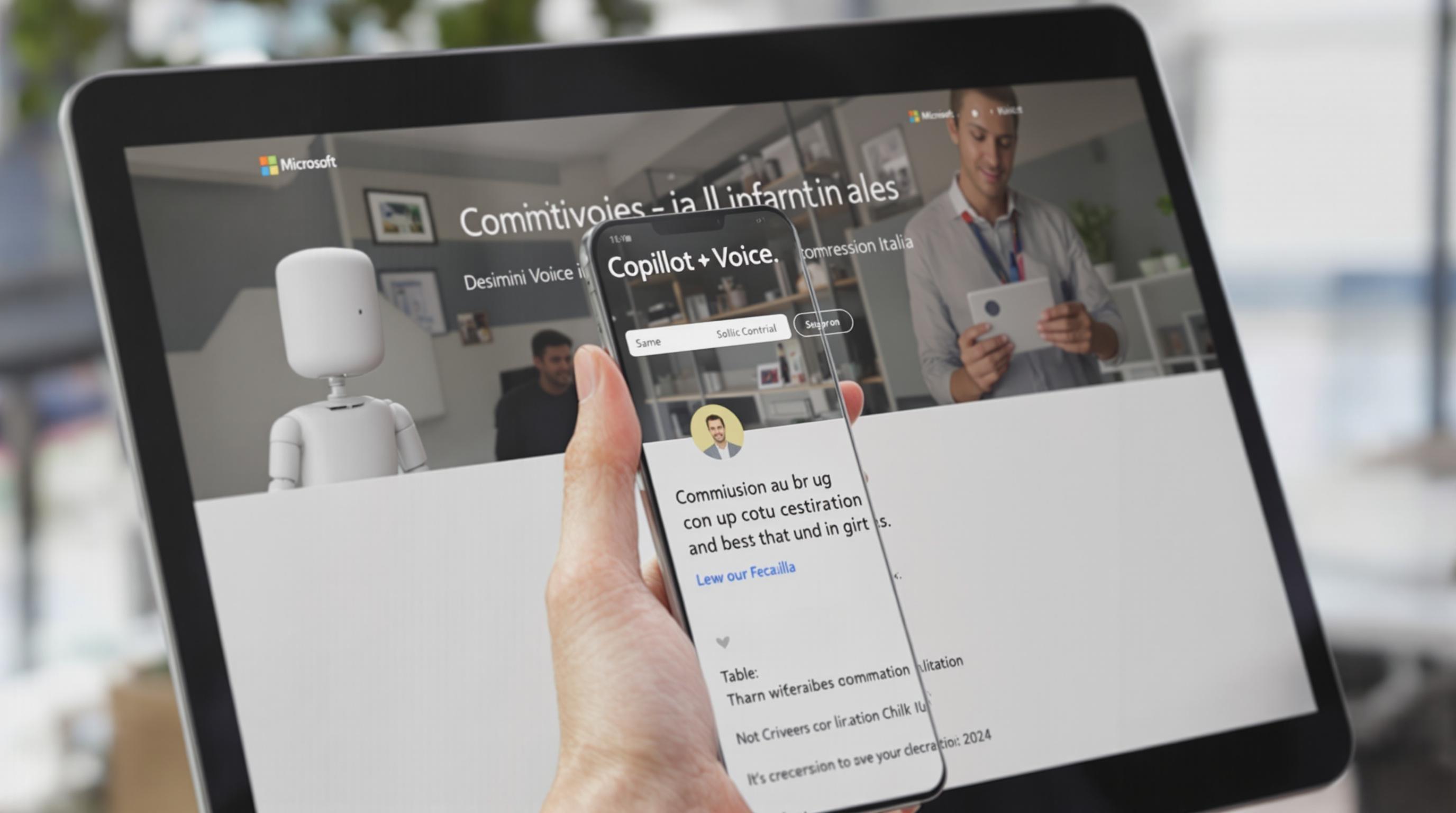 Copilot Voice di Microsoft arriva in Italia: IA conversazionale in italiano