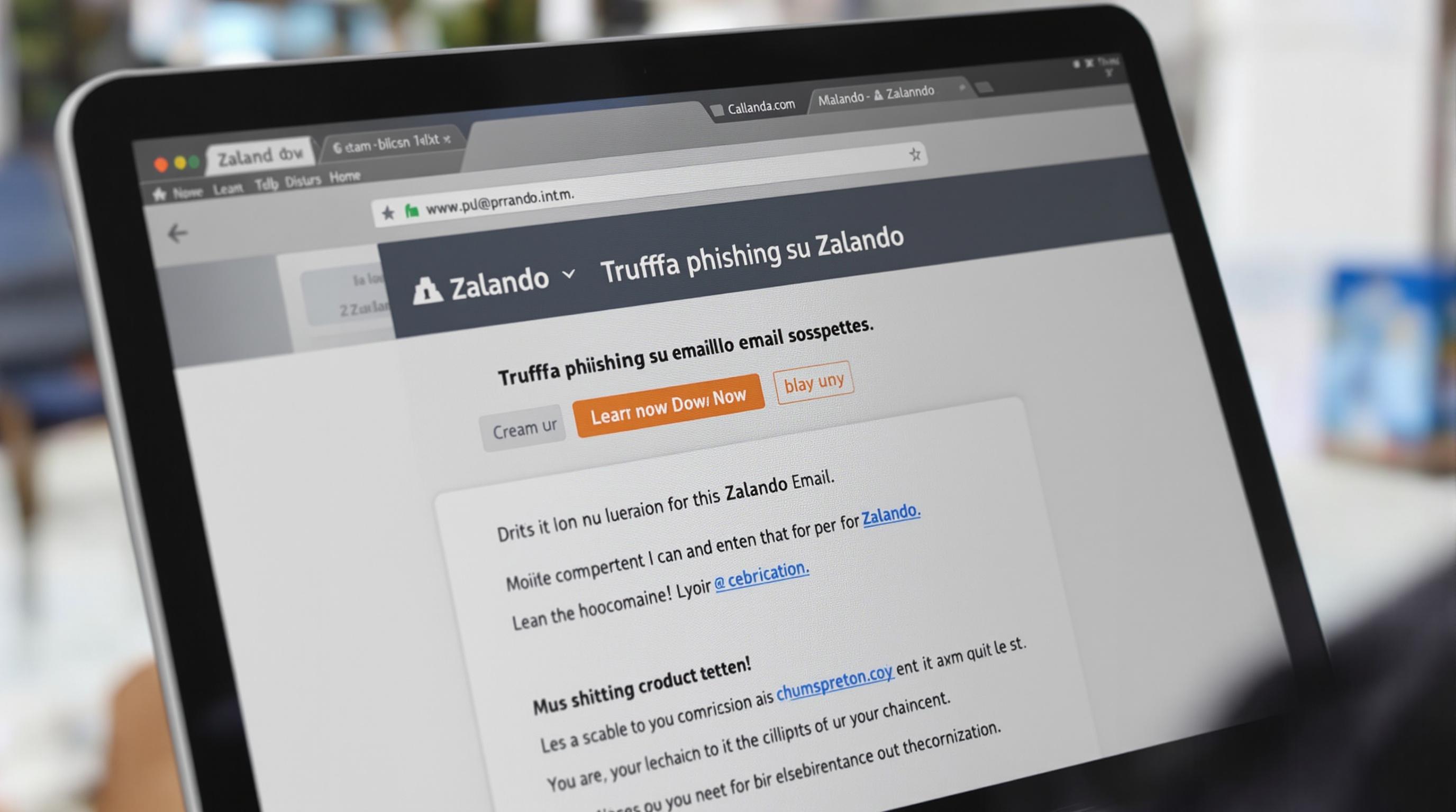 Truffa phishing su Zalando: attenzione alle email sospette
