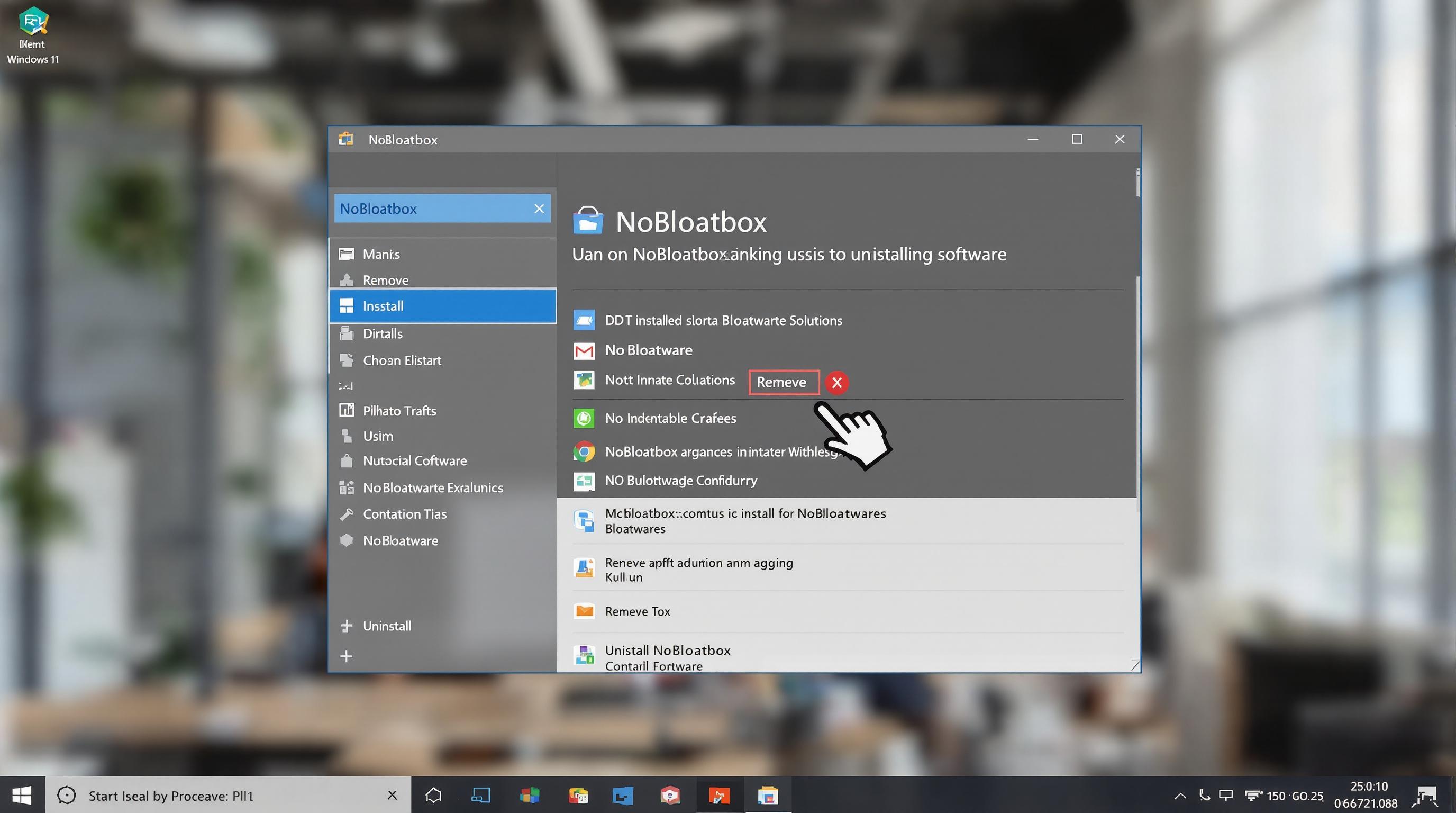 NoBloatbox: l'app gratuita per velocizzare Windows 11 eliminando il bloatware