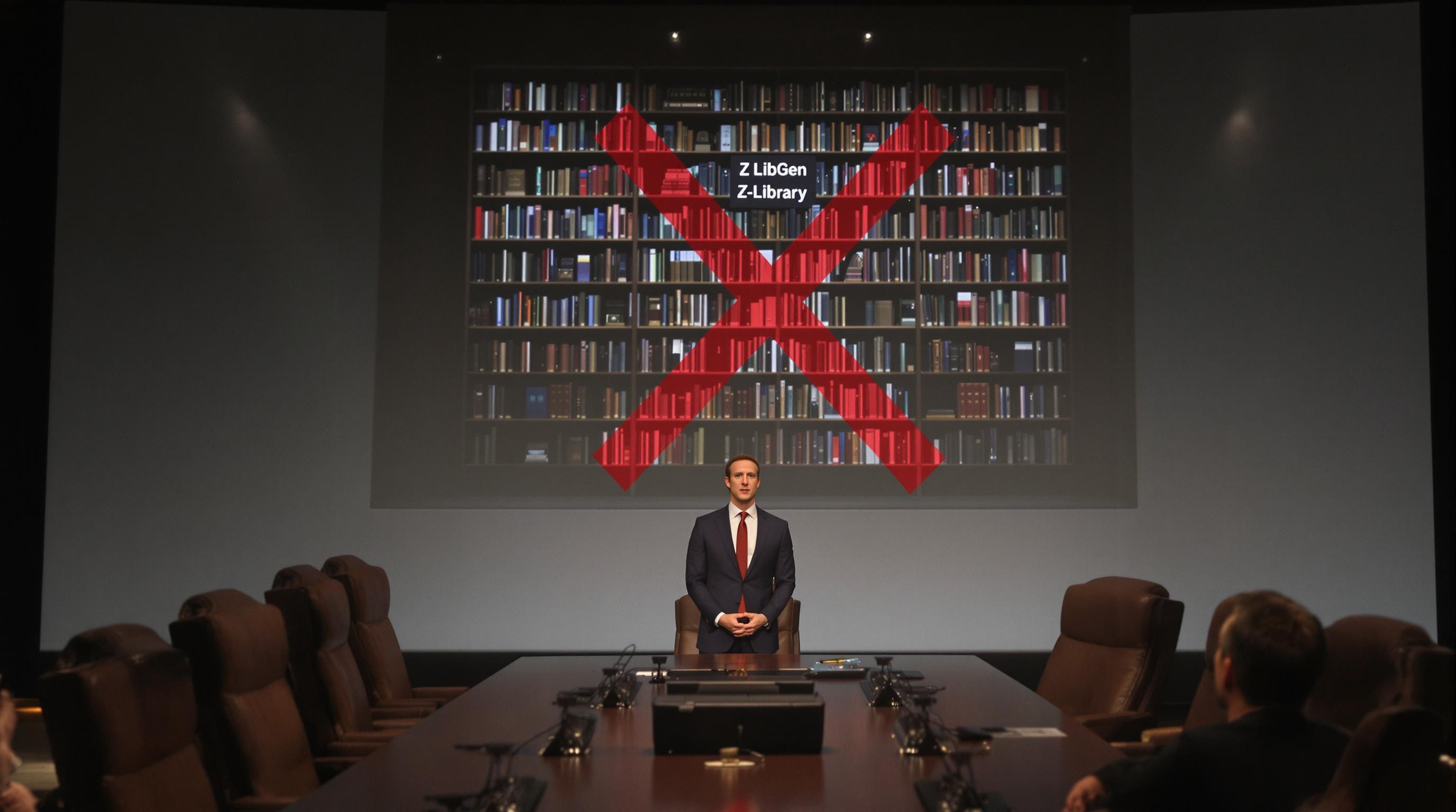 Meta accusata di utilizzare libri piratati per addestrare l'IA