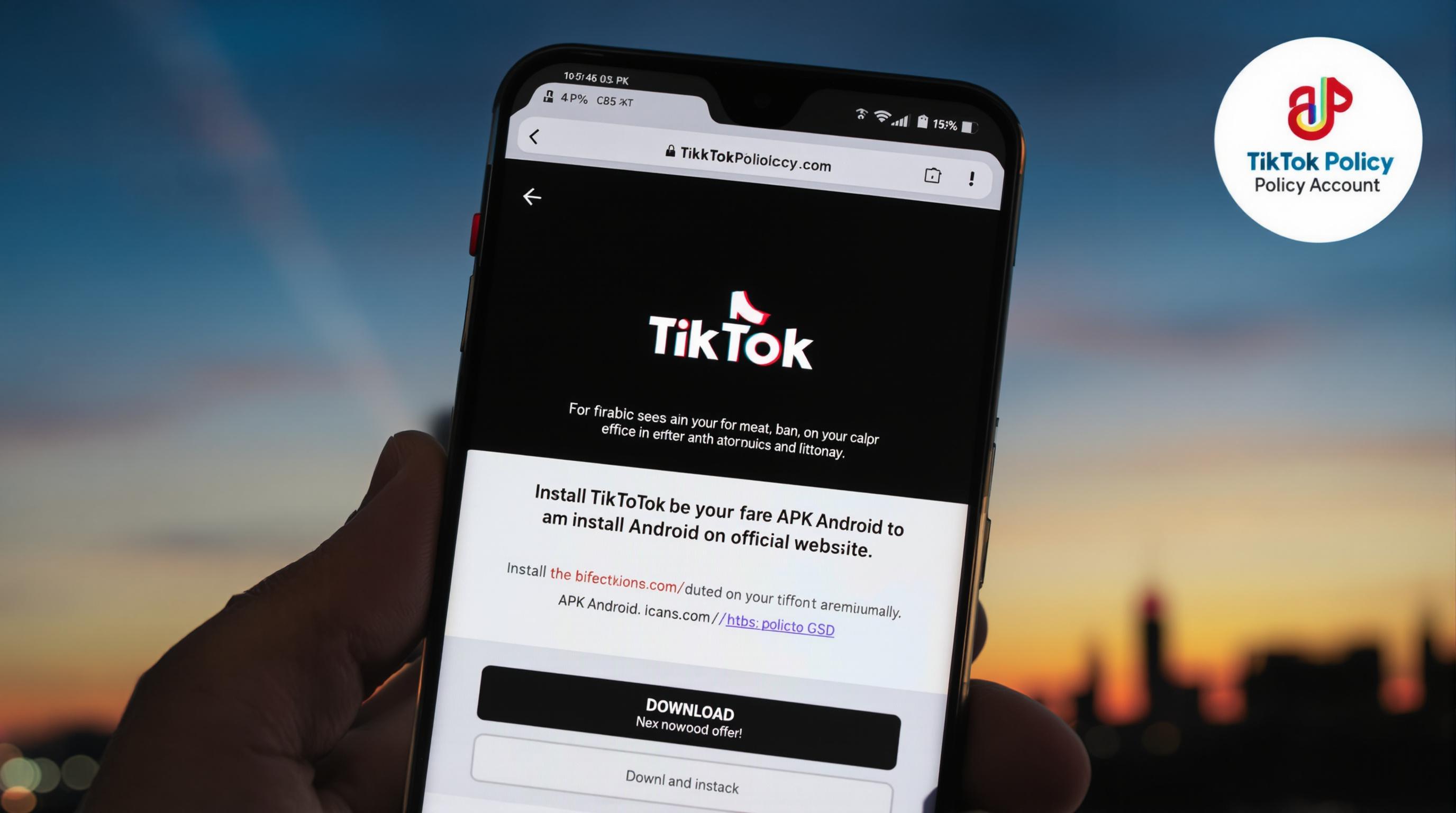 TikTok rilascia APK ufficiale per gli utenti Android negli USA