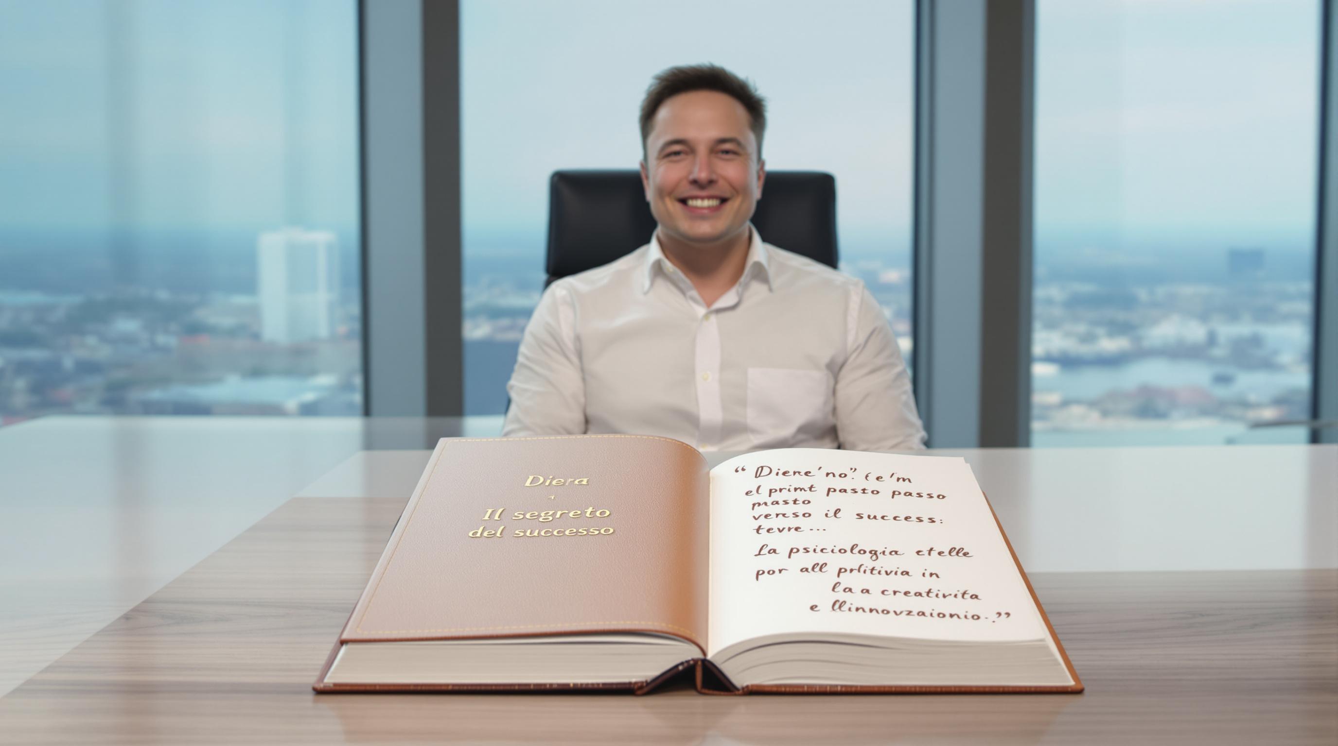 Il segreto del successo di Elon Musk: dire 