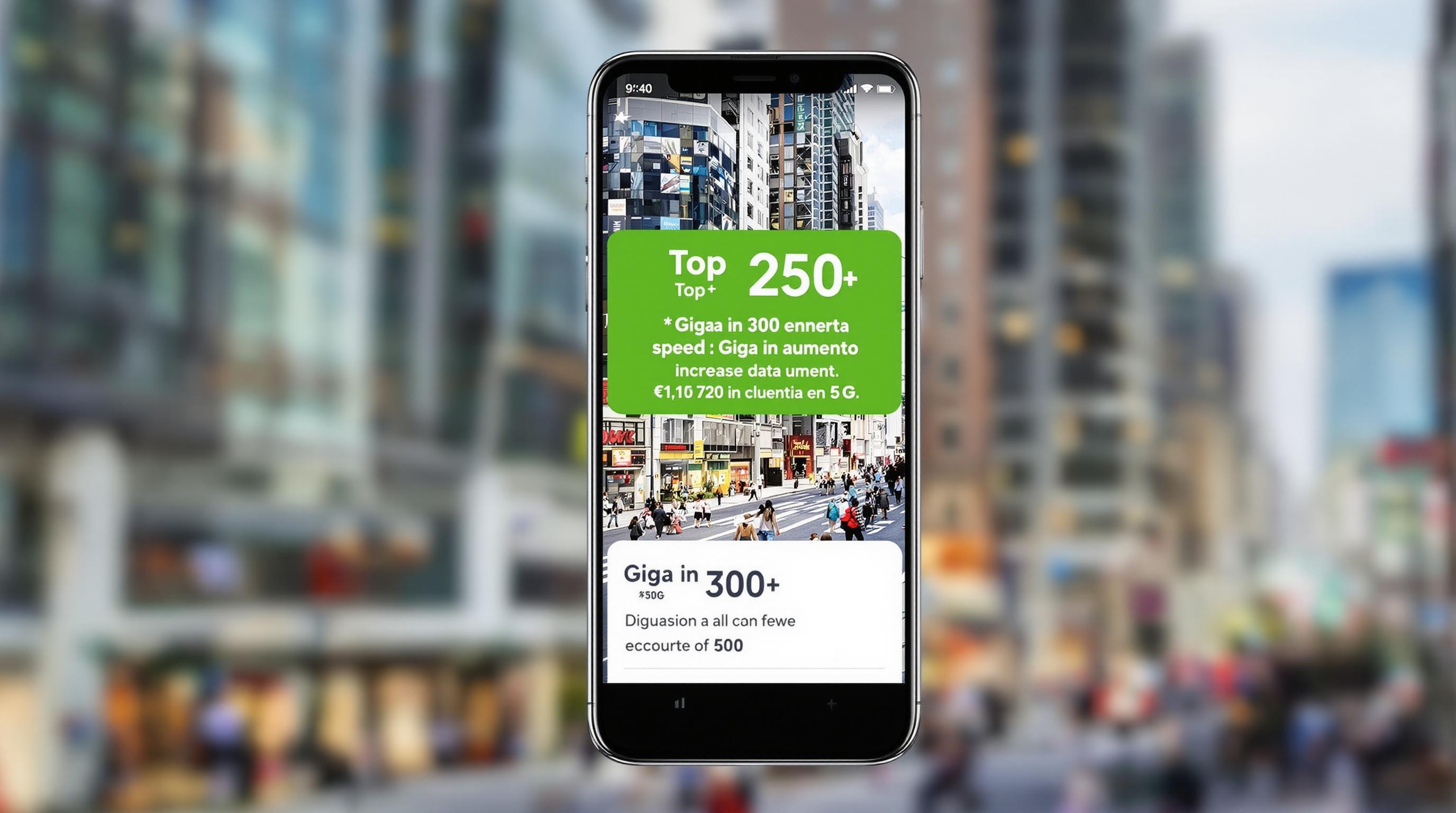 Iliad lancia le offerte Top 250 e Top 300: Giga in aumento e 5G incluso