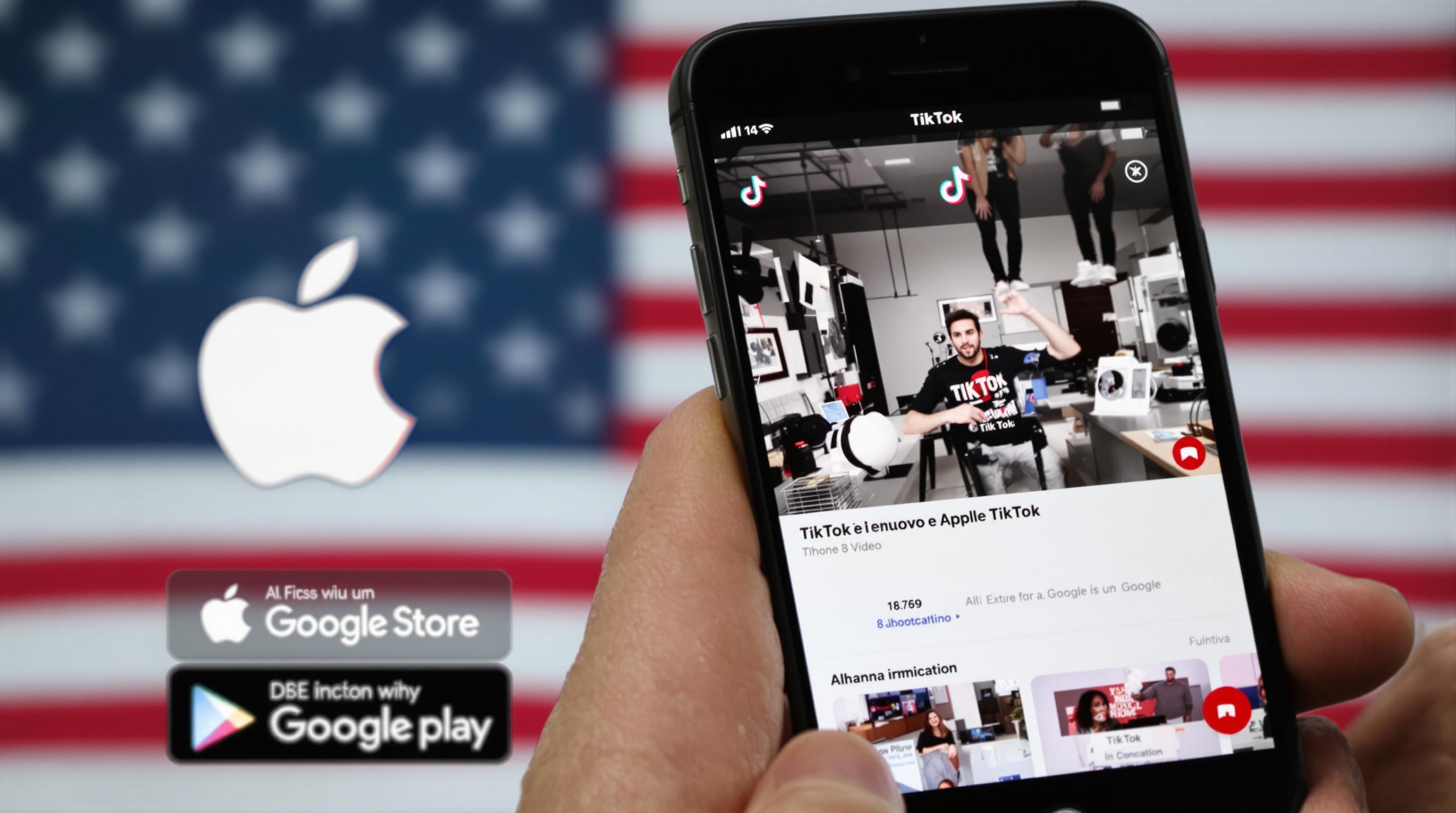 TikTok torna disponibile negli store USA dopo la sospensione