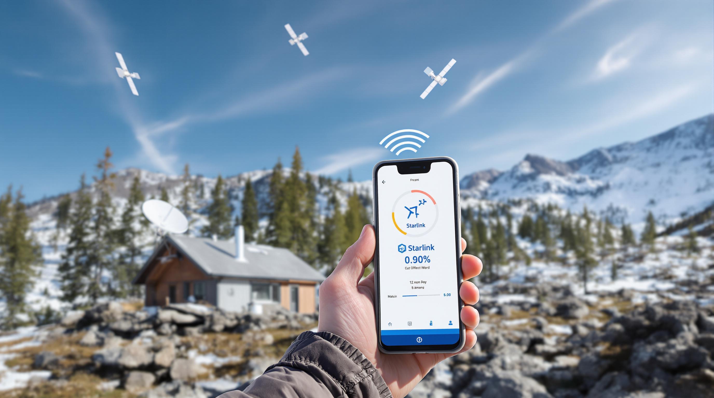 Smartphone compatibili con Internet via satellite di Starlink