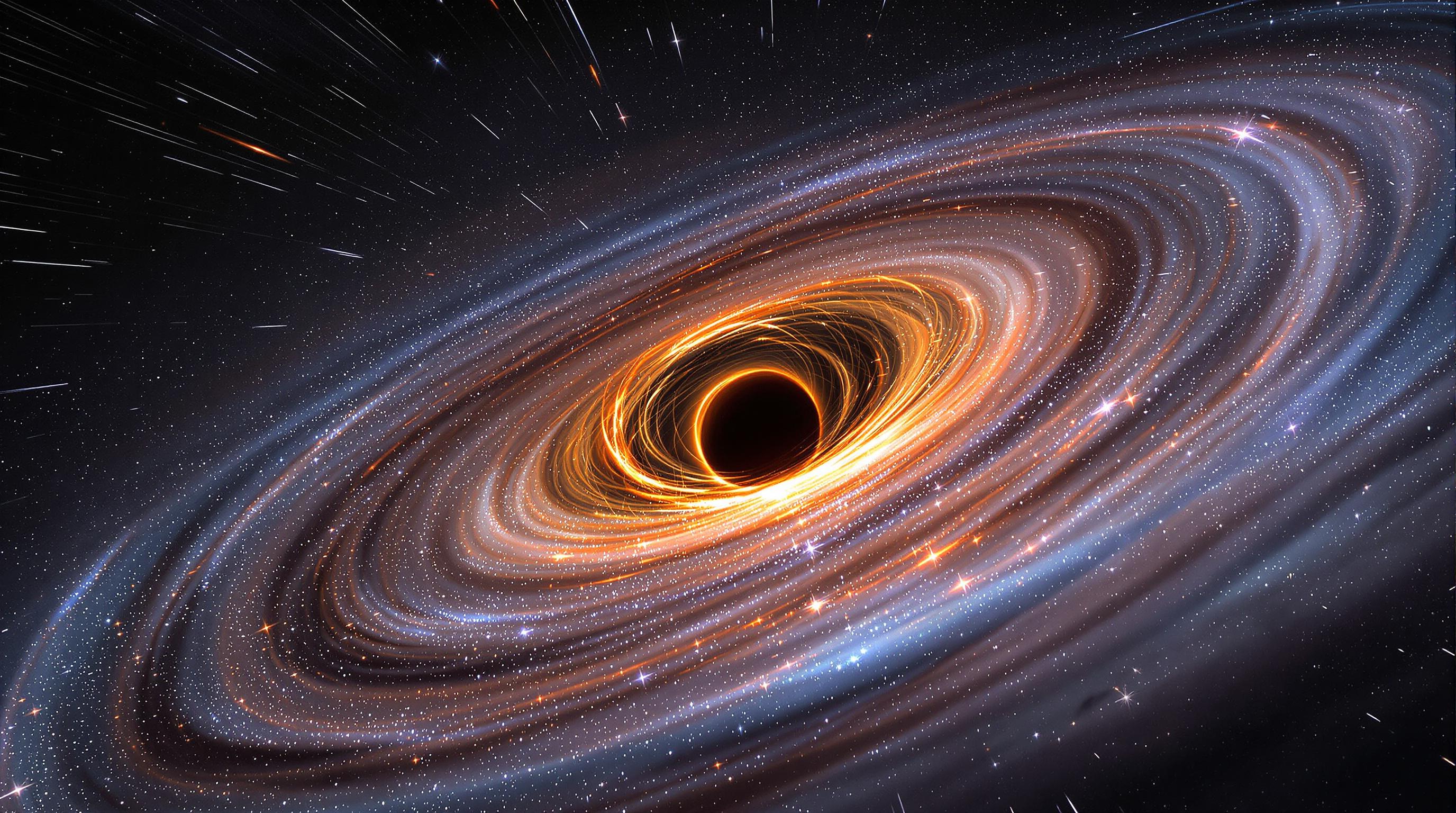 Buco nero supermassiccio in collisione con la Via Lattea: lo studio