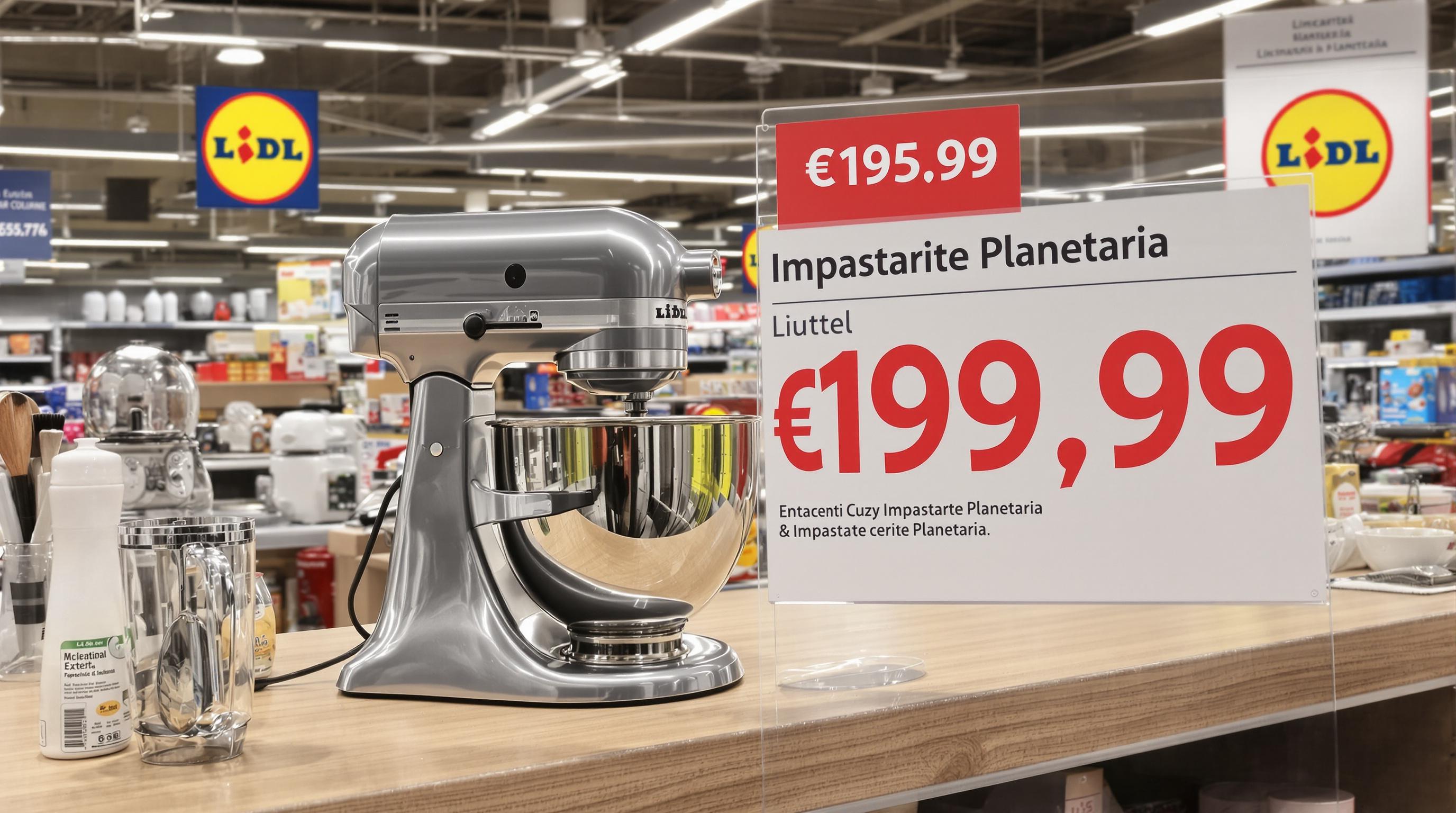 Caos nei supermercati Lidl: planetaria viola da 59€ scatena la corsa all'acquisto