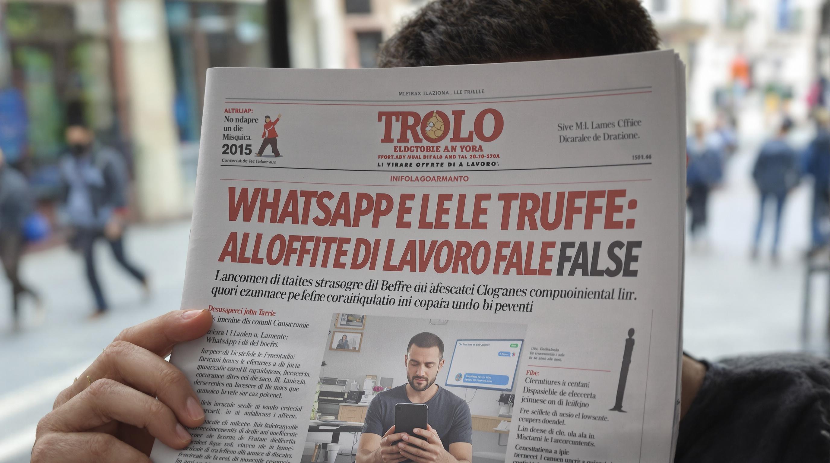 WhatsApp e le truffe: allarme per offerte di lavoro false