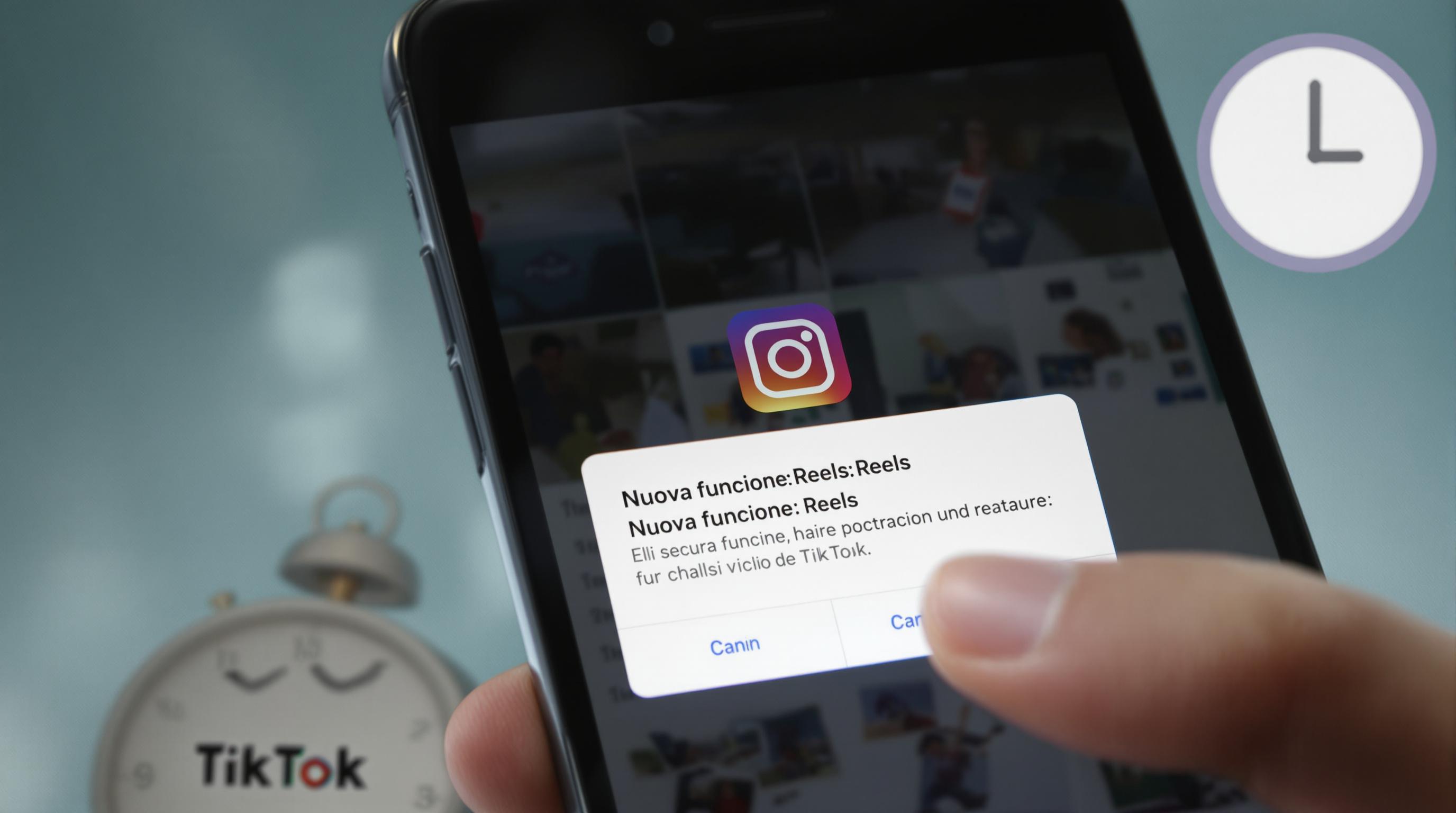 Instagram valuta di lanciare Reels come app autonoma: TikTok sotto pressione