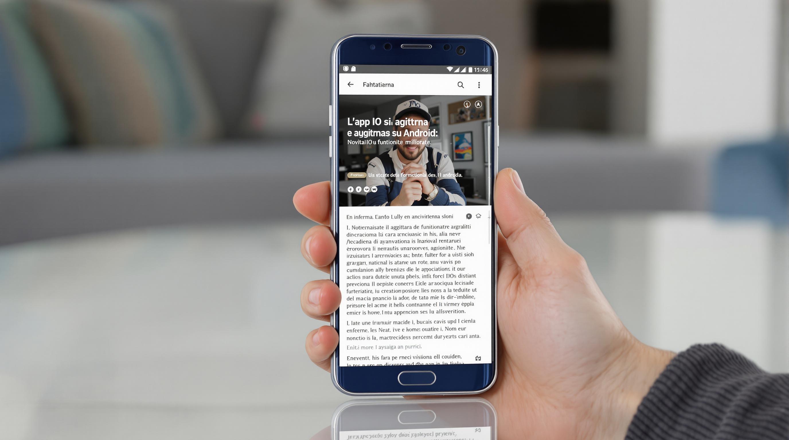 L'app IO si aggiorna su Android: novità grafiche e funzionalità migliorate