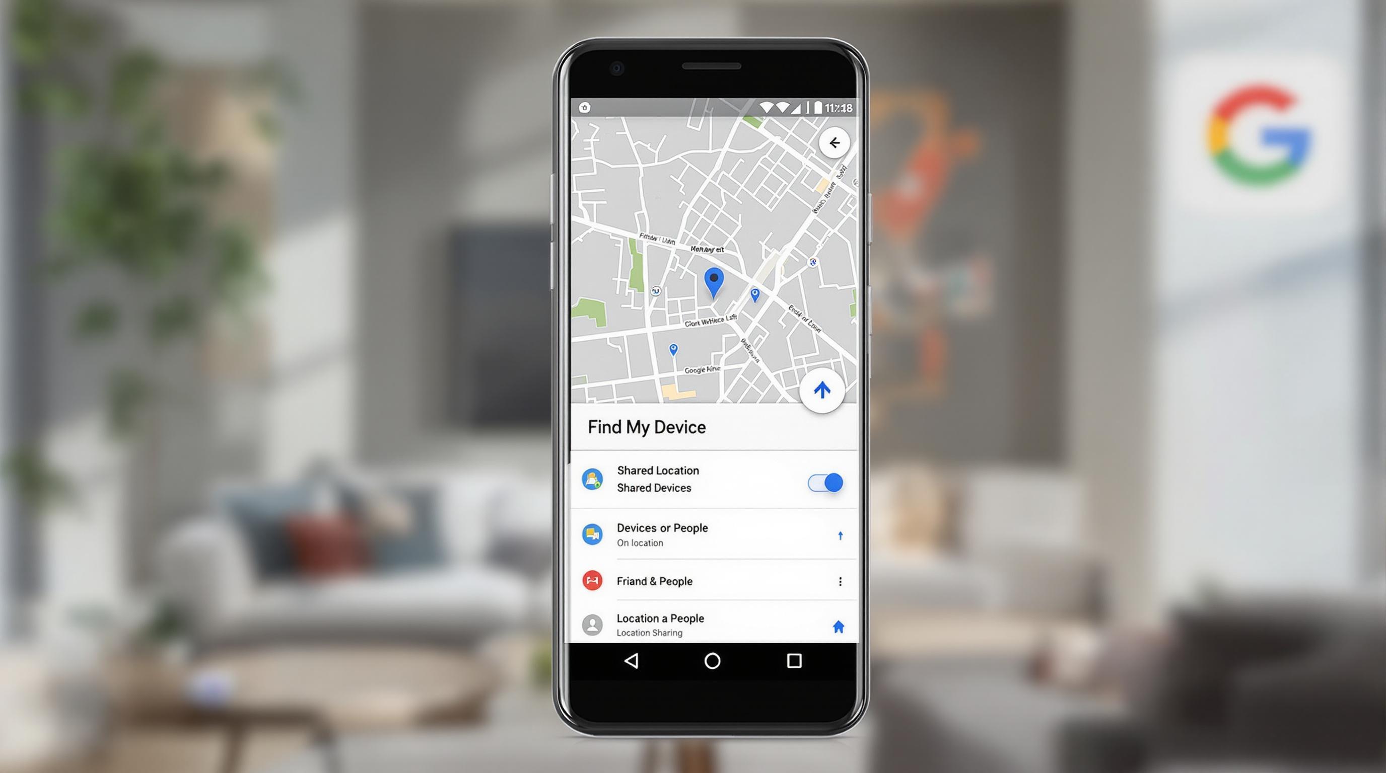 Google aggiorna Find My Device: ora anche per localizzare amici e famiglia