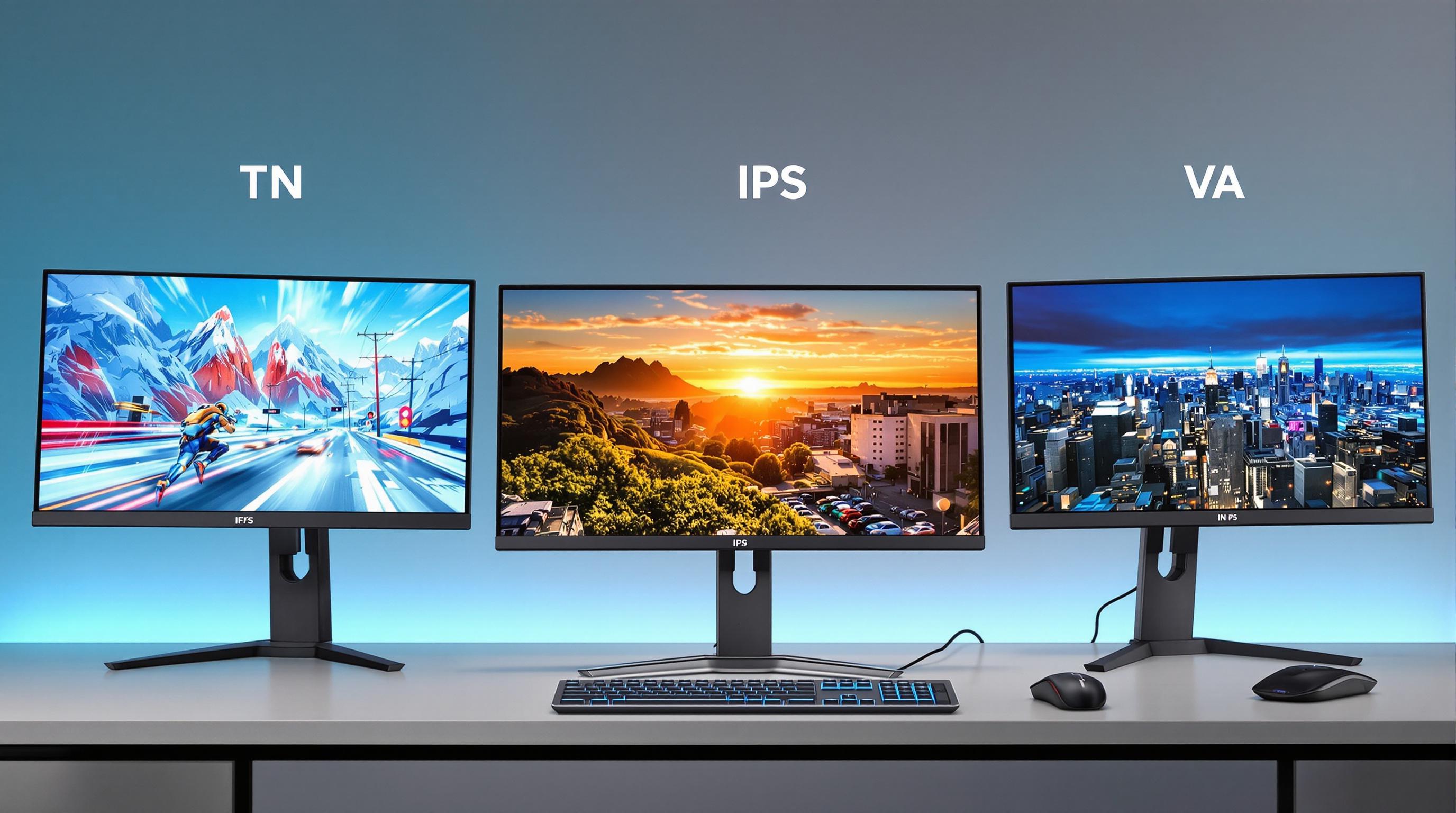 Monitor TN, IPS e VA: quale scegliere per il gaming?
