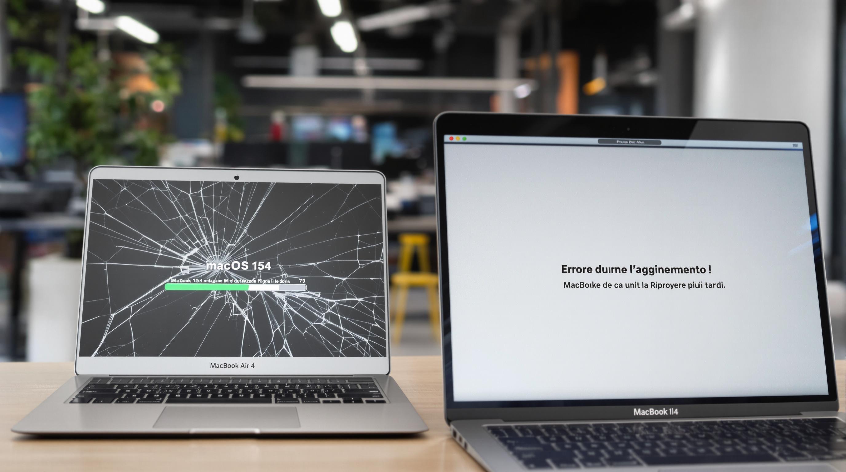 Problemi con l'aggiornamento macOS 15.4 su MacBook Air M4 e Mac Studio